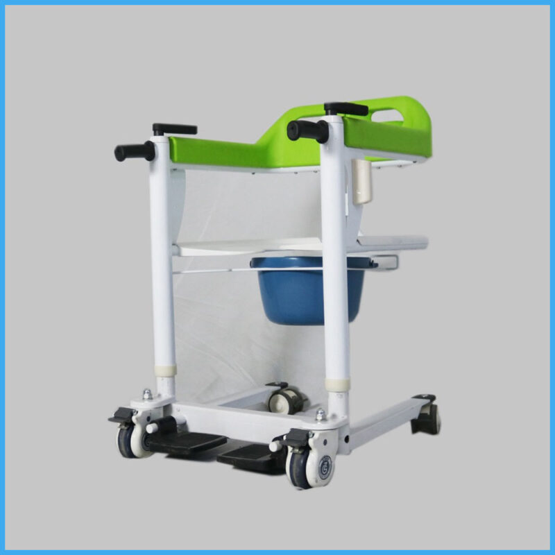 Commode Chair Trolley Style