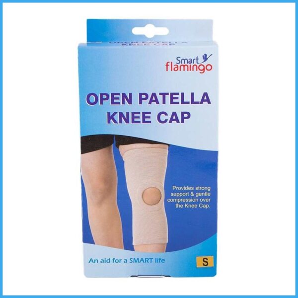 Open Patella Knee Cap Flamingo