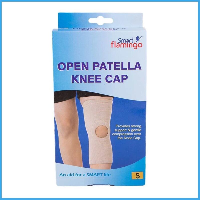 Open Patella Knee Cap Flamingo