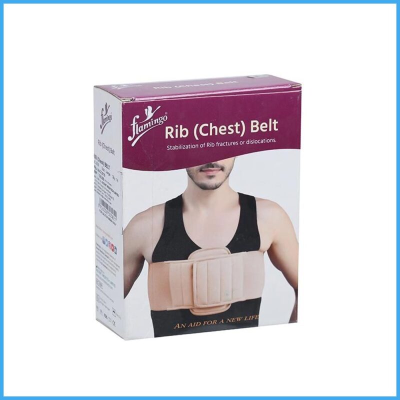 Rib Chest Belt Flamingo