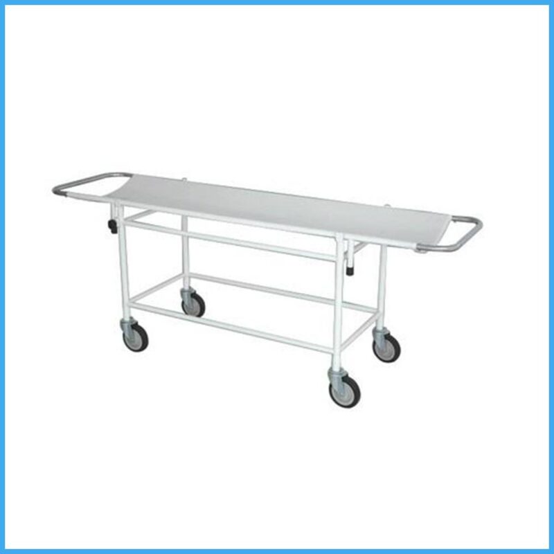 Stretcher Trolley with Wheel S.S Top