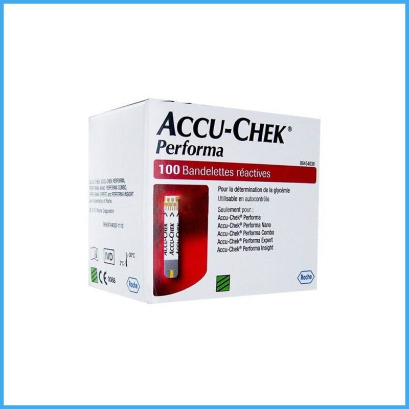 Accu Chek Performa Blood Glucose Test Strips 100 Strips Copy