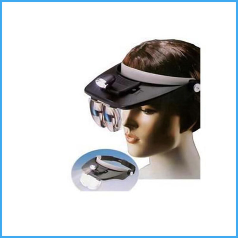 Head Lamp With Magnifying Glass 1 Point 2 and 1 Point 8 and 2 Point 5 and 3 Point 5 China Made