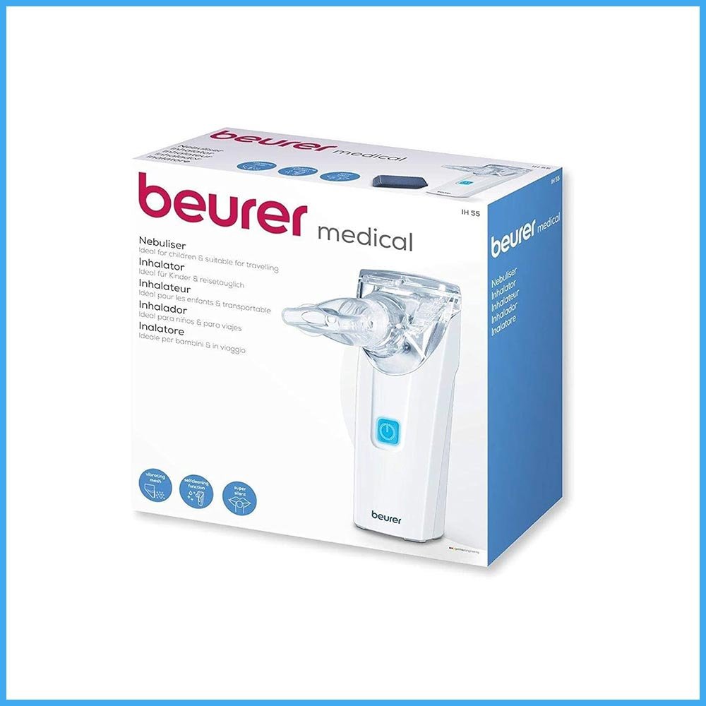 Beurer-IH55-Ultrasonic-Nebulizer.jpg Beurer IH55 Ultrasonic Nebulizer - Image 1