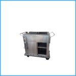 Food Trolley Stainless Steel for Hospital Use Pak Made Good Quality