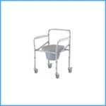Commode Chair Iron with Wheel China