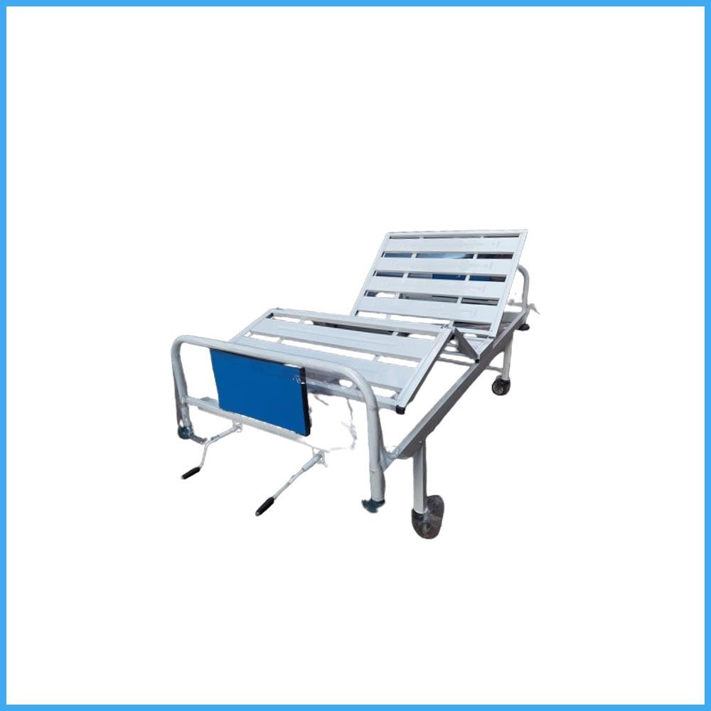 Hospital-Bed-Double-Fold-Pak-Made-Good-Quality.jpg Hospital Bed Double Fold Pak Made Good Quality - Image 1